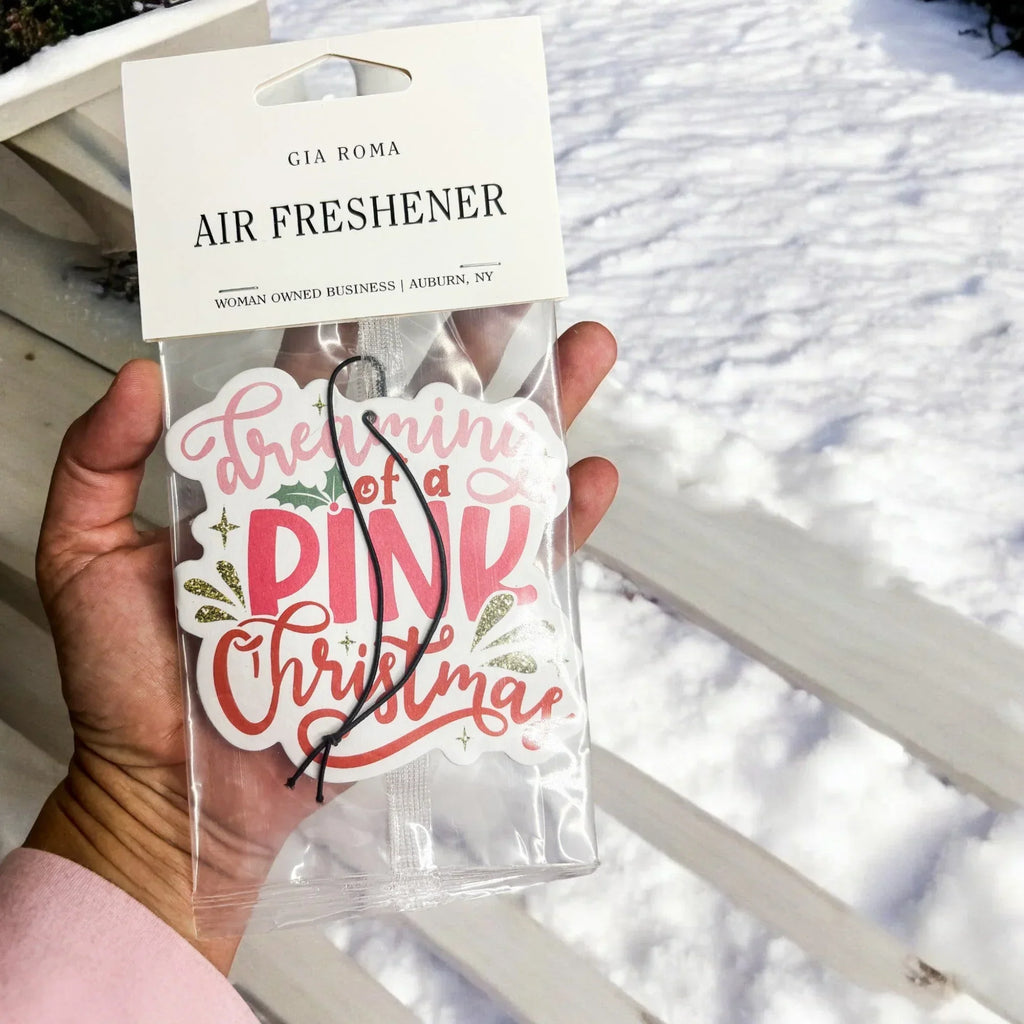 Pink Christmas Freshie Gia Roma