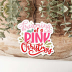 Pink Christmas Freshie Gia Roma