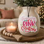 Pink Christmas Freshie