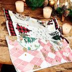 Pink Christmas Hand Towel Gia Roma
