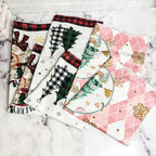 Pink Christmas Hand Towel Gia Roma