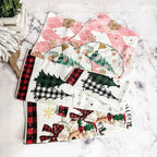 Pink Christmas Hand Towel Gia Roma