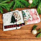 Pink Christmas Hand Towel Gia Roma