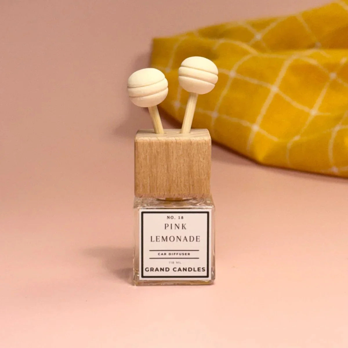 Pink Lemonade Car Diffuser Grand Candles LLC