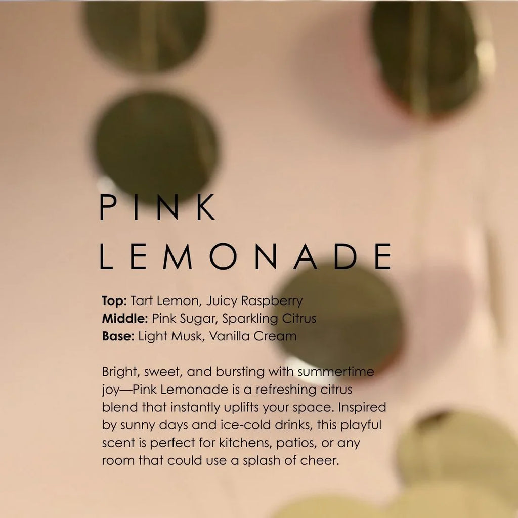 Pink Lemonade Car Diffuser Grand Candles LLC