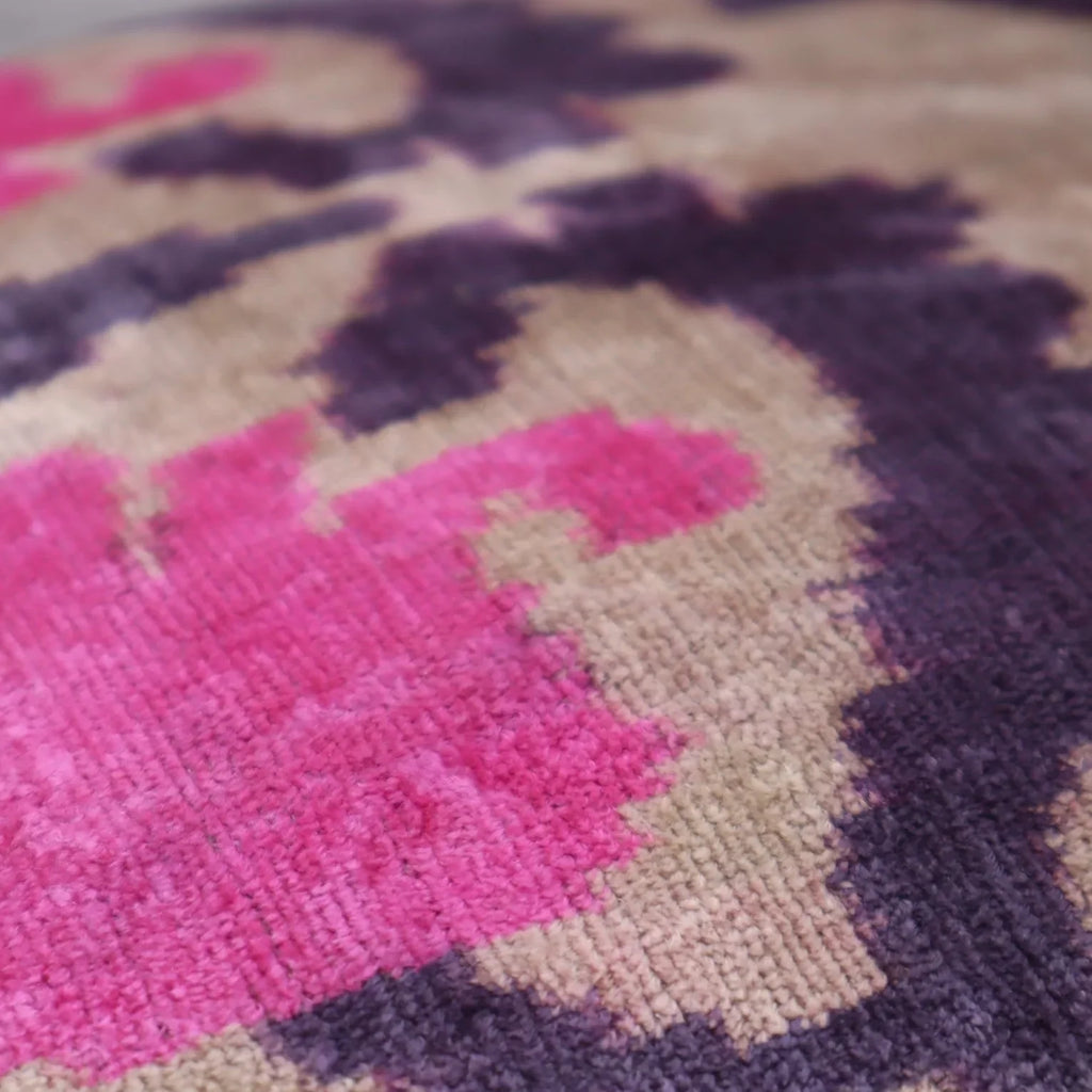 Canvello Earth Tones Pink Pillows with Luxury Decorative Cover - 16x16 in, back view - House Of Avana