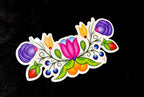 Pink Tulip Ojibwe Floral Sticker Bizaanide'ewin