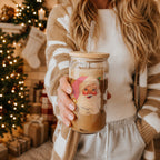 Vintage Pink Santa 17oz