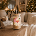 Vintage Pink Santa 17oz