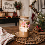 Vintage Pink Santa 17oz