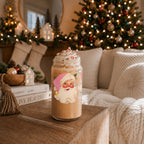 Vintage Pink Santa 17oz