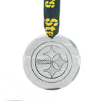 Pittsburgh Steelers Small Round Ornament (Aluminum)
