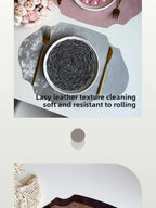 Placemats - Double-sided PU Leather Oval