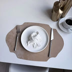 Placemats - Double-sided PU Leather Oval