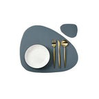 Placemats - Oil-Proof PU Leather Cream Set