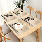 Placemats - Vintage Beige Linen 30x46cm