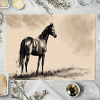 Placemats - Vintage Beige Linen 30x46cm