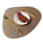 Placemats - Waterproof Metal PVC Non Slip