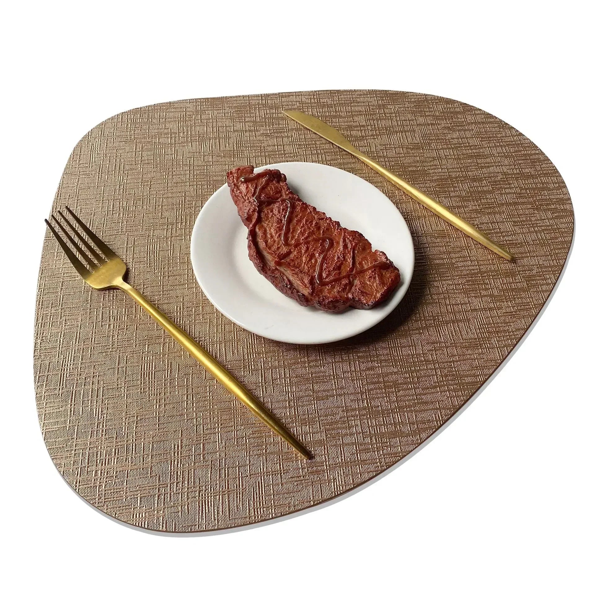 Placemats - Waterproof Metal PVC Non Slip
