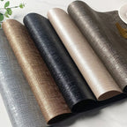 Placemats - Waterproof Metal PVC Non Slip