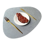 Placemats - Waterproof Metal PVC Non Slip