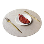 Placemats - Waterproof Metal PVC Non Slip
