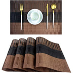 Placemats - Weave Stripe PVC