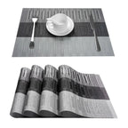 Placemats - Weave Stripe PVC
