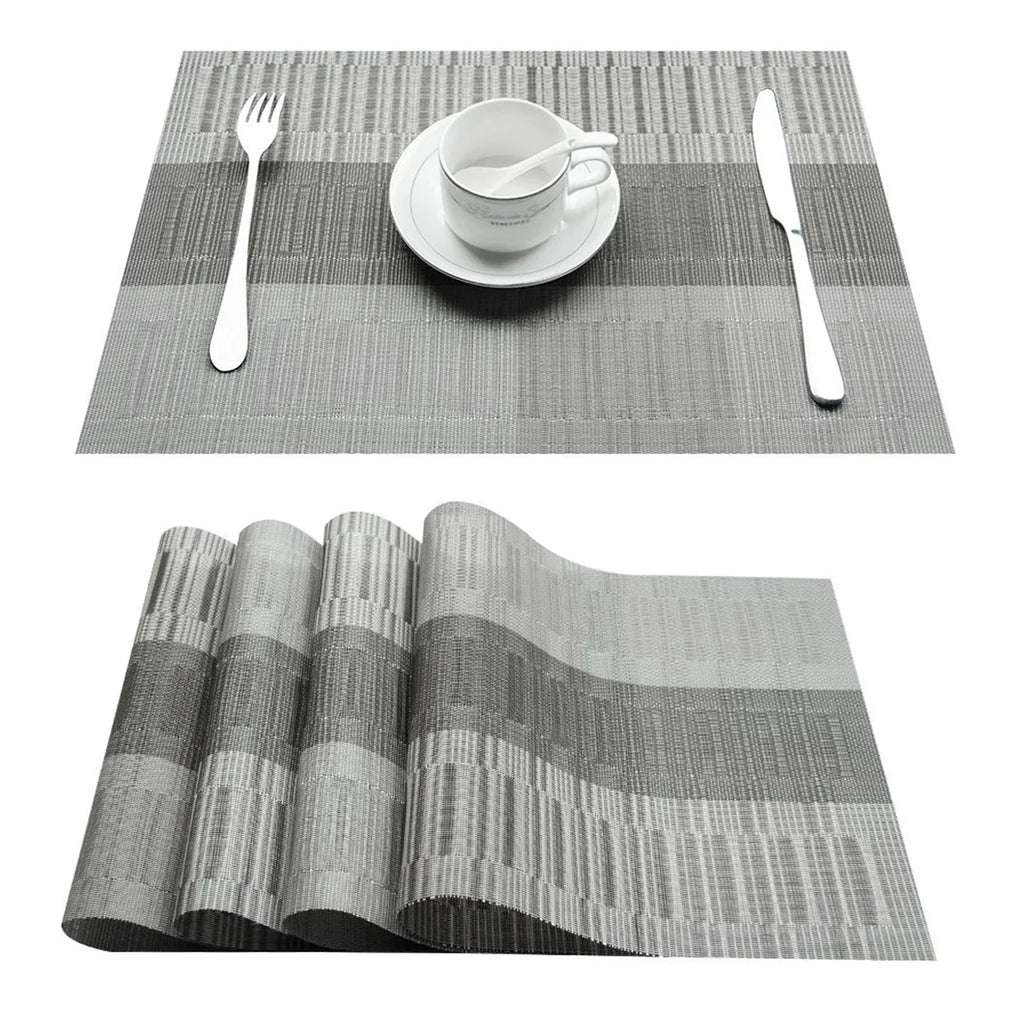 Placemats - Weave Stripe PVC