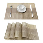 Placemats - Weave Stripe PVC