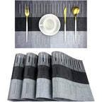 Placemats - Weave Stripe PVC