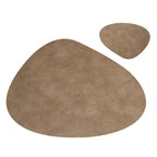 Placemats - Wrinkle Free Faux Leather Nordic