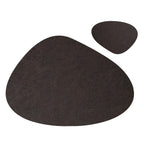 Placemats - Wrinkle Free Faux Leather Nordic