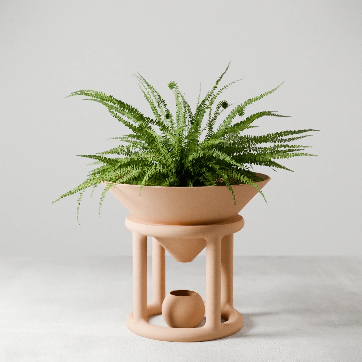 Funnel Planter, back view - House Of Avana