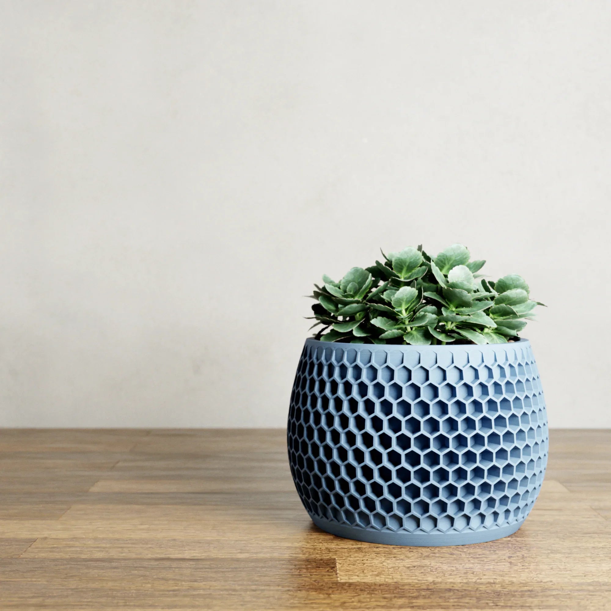 Honeycomb Planter, angled view - House Of Avana