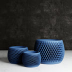 Honeycomb Planter, angled view - House Of Avana