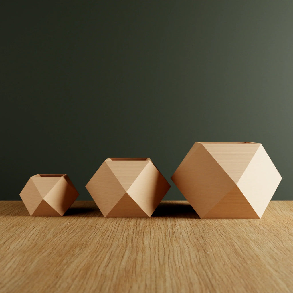 Ico Planter, angled view - House Of Avana