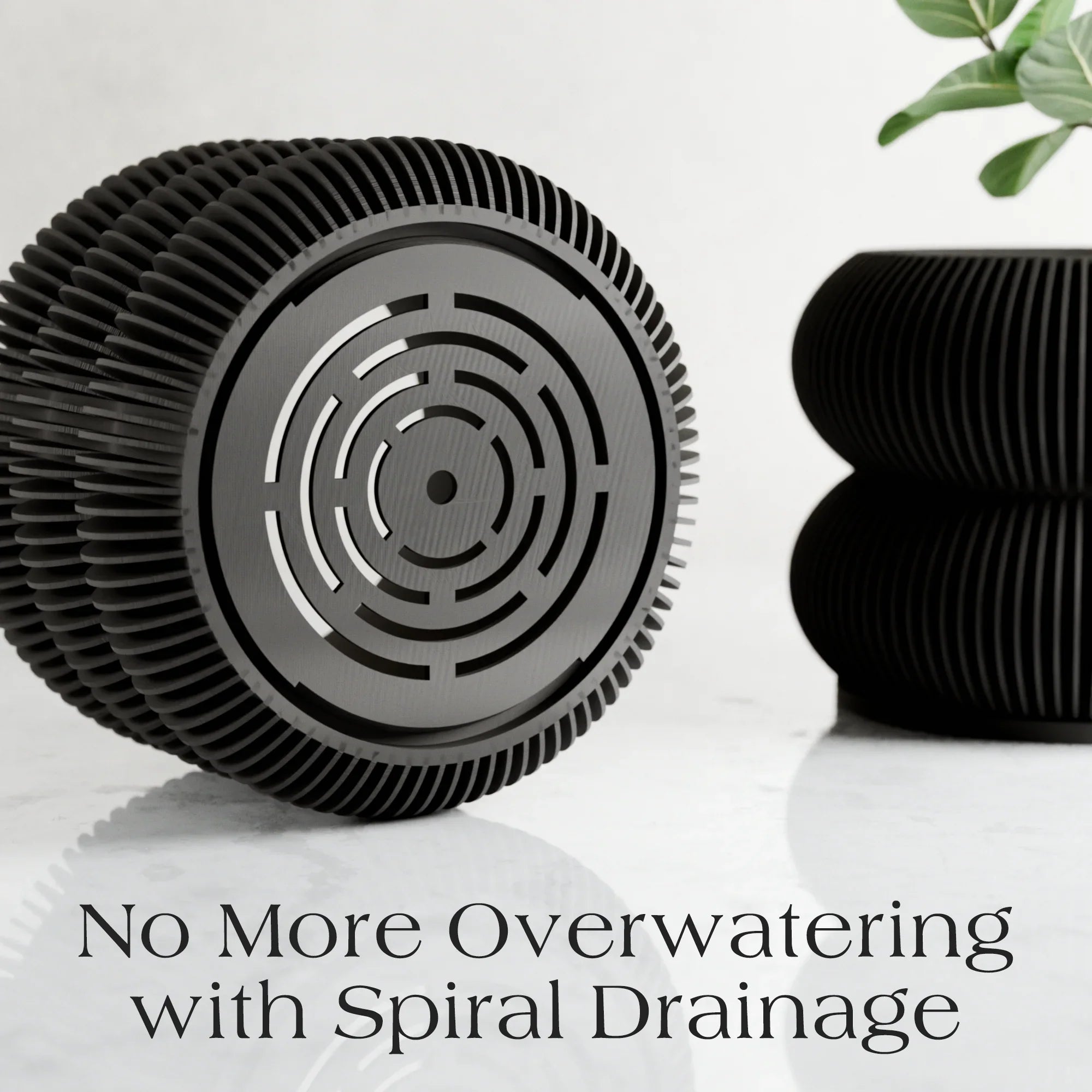 Triple Bubbles Planter, angled view - House Of Avana