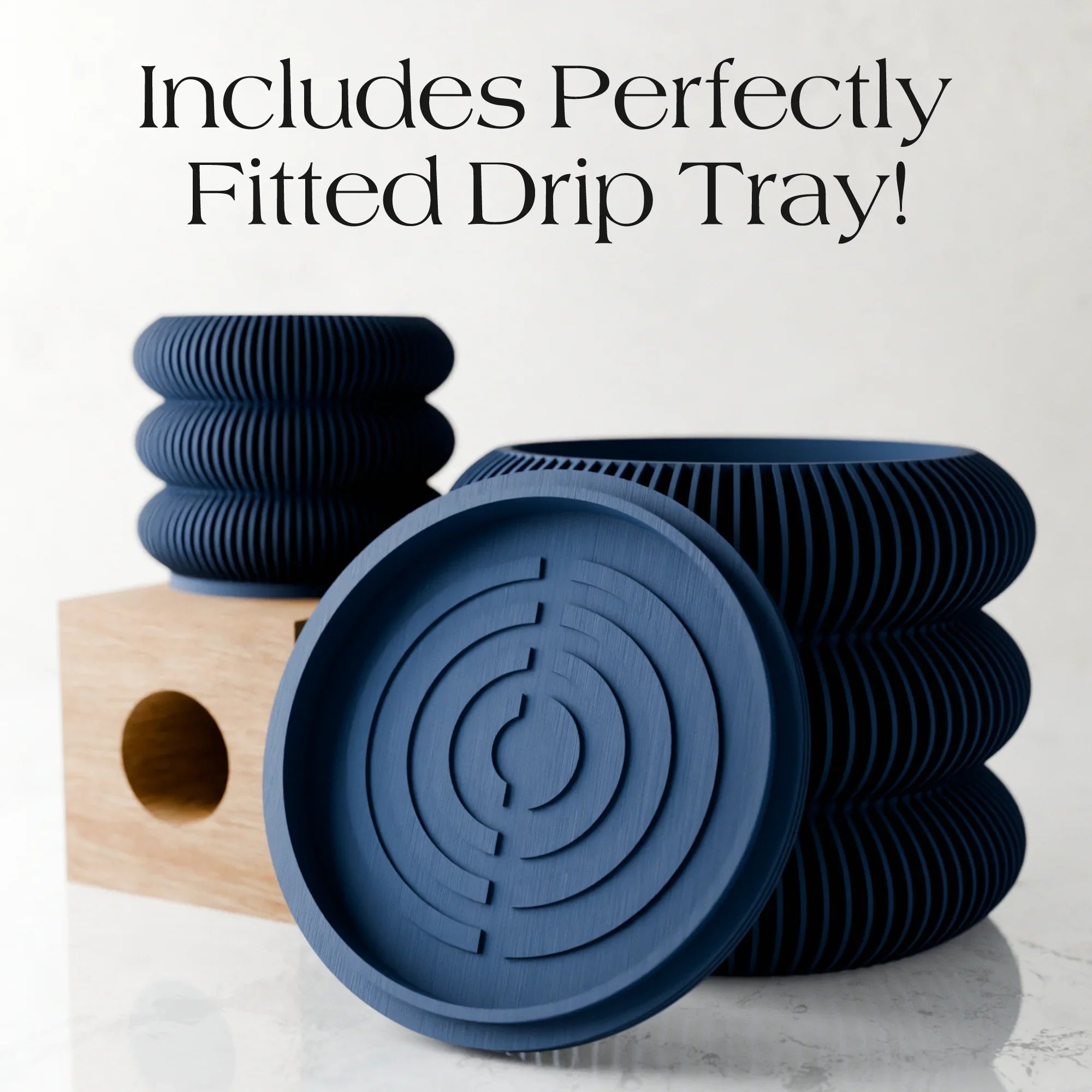 Triple Bubbles Planter, detail shot - House Of Avana