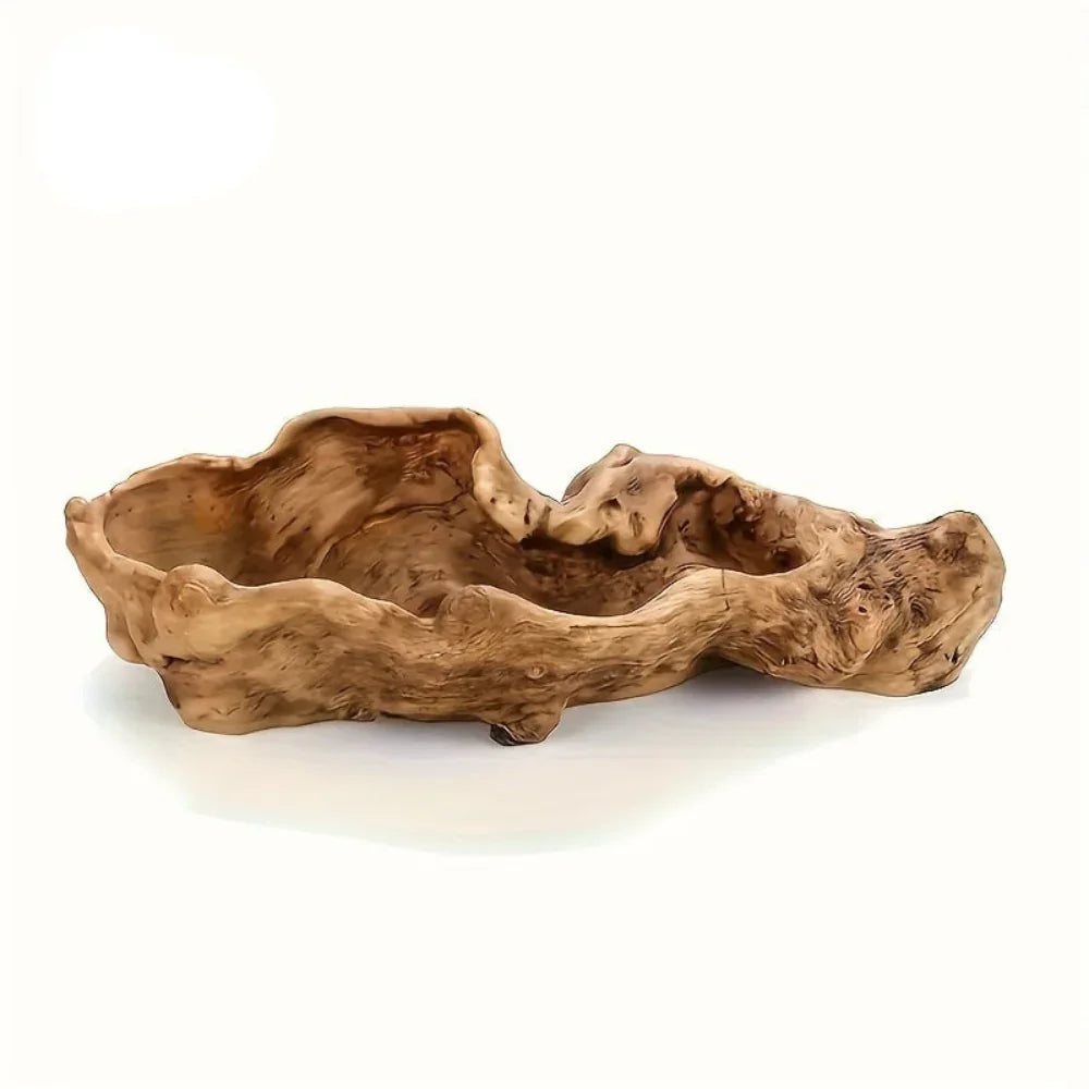 Vintage Wood Bark Planter for Succulents - House Of Avana