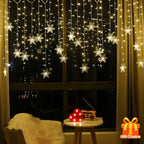 1pc 96LED Snowflake Lights, 8 Modes Twinkle Fairy Icicle String Light, USB Christmas Decorations Light, Perfect for Indoor Christmas & Easter Halloween Party Decorations, Perfect Gift for Christmas, Birthday, New Year, Usb Li House Of Avana [[SKU:HOA-MSC-027]]