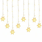 1pc 96LED Snowflake Lights, 8 Modes Twinkle Fairy Icicle String Light, USB Christmas Decorations Light, Perfect for Indoor Christmas & Easter Halloween Party Decorations, Perfect Gift for Christmas, Birthday, New Year, Usb Li House Of Avana [[SKU:HOA-MSC-027]]