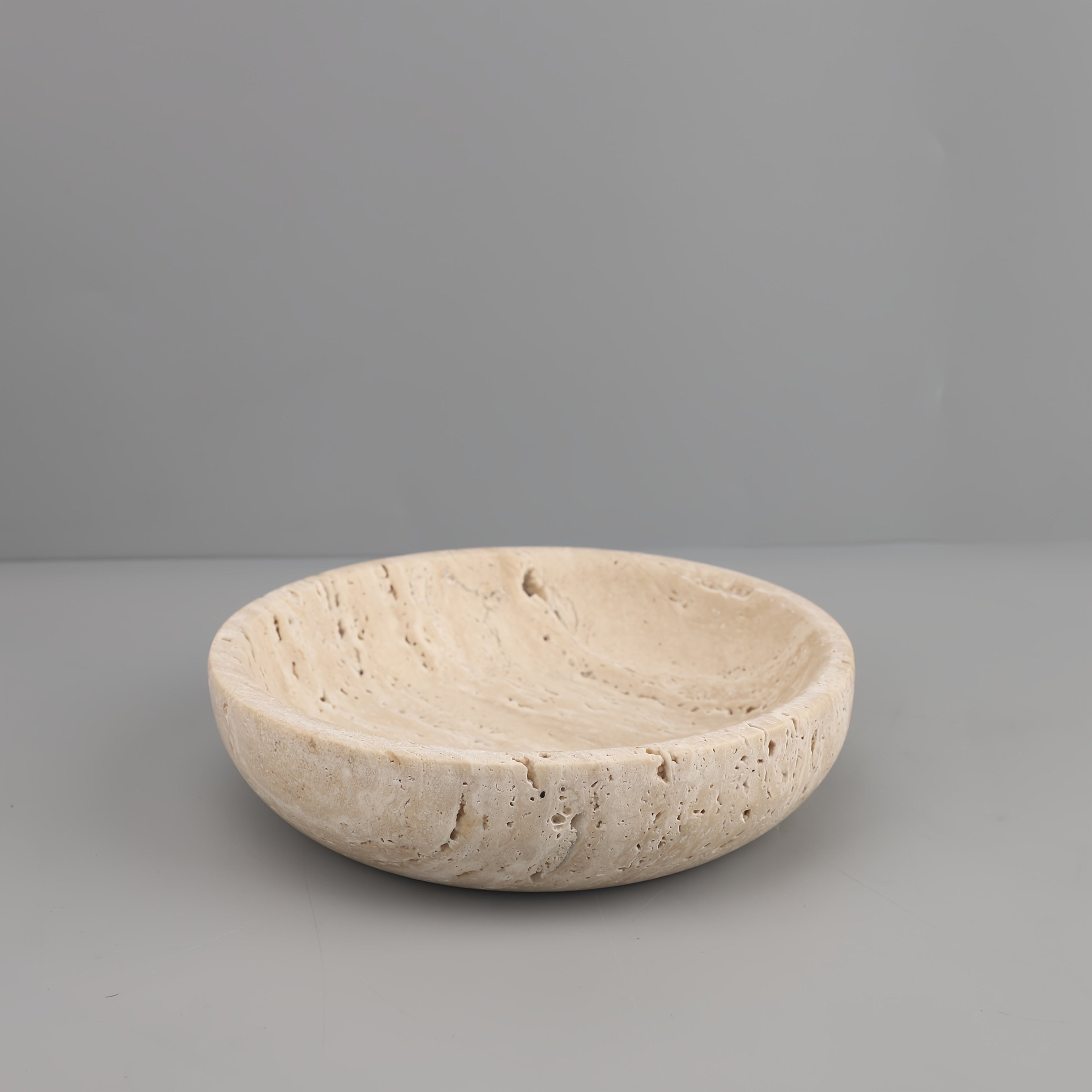 Polished Stone Jewelry & Cosmetic Organizer Tray - Classic Solid Pattern Decorative Storage for Bedroom Vanity, Living Room, Dining Table - Holiday Home Decor (Halloween/Christmas/Thanksgiving), Vanity Decor Accessories House Of Avana