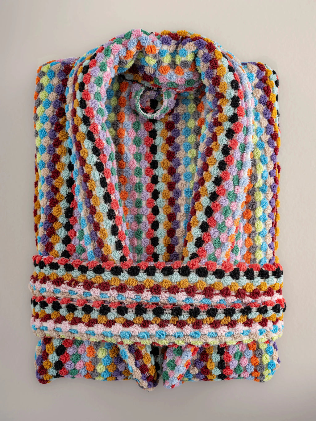 Pom Pom Bathrobe