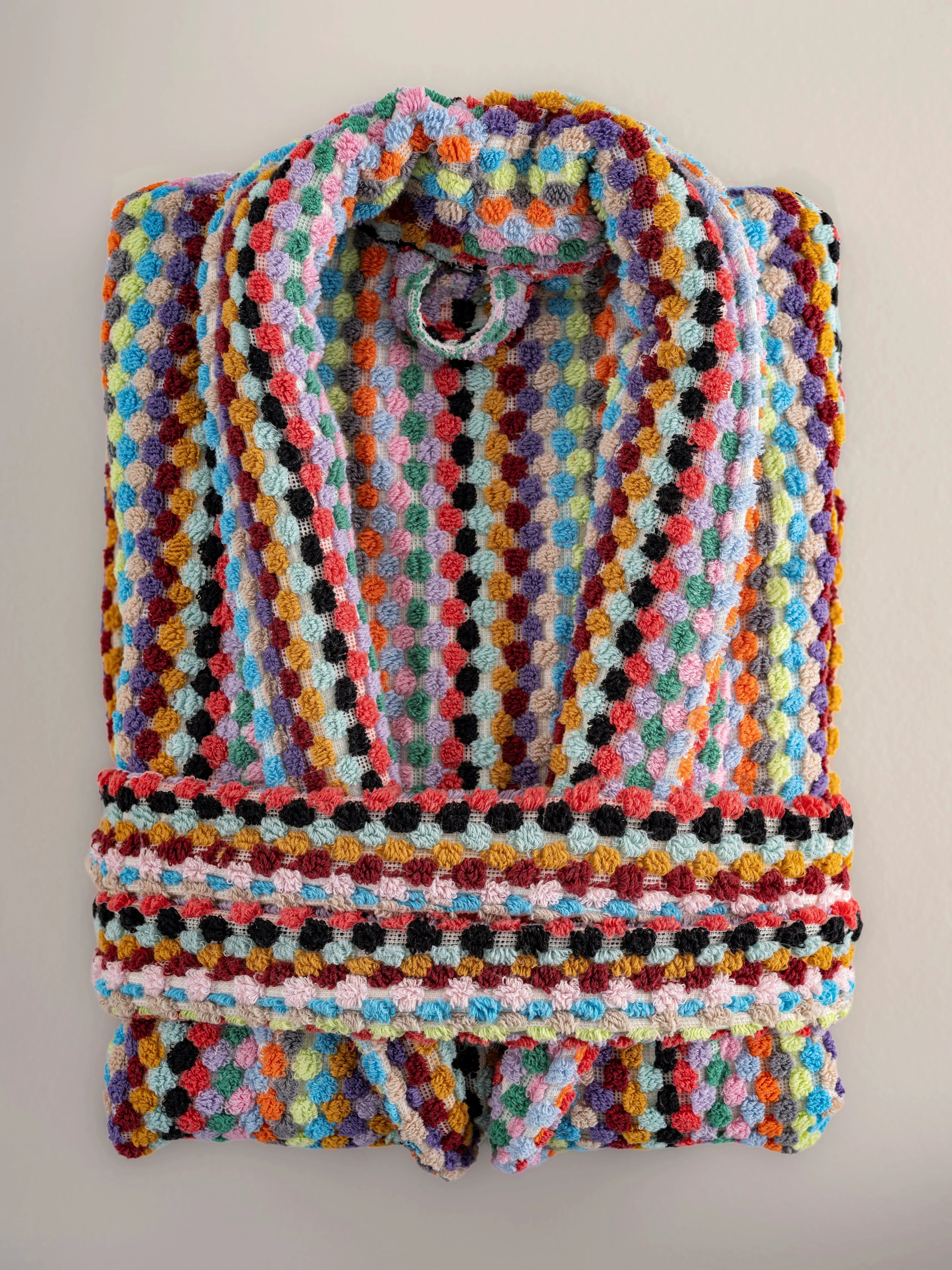 Pom Pom Bathrobe
