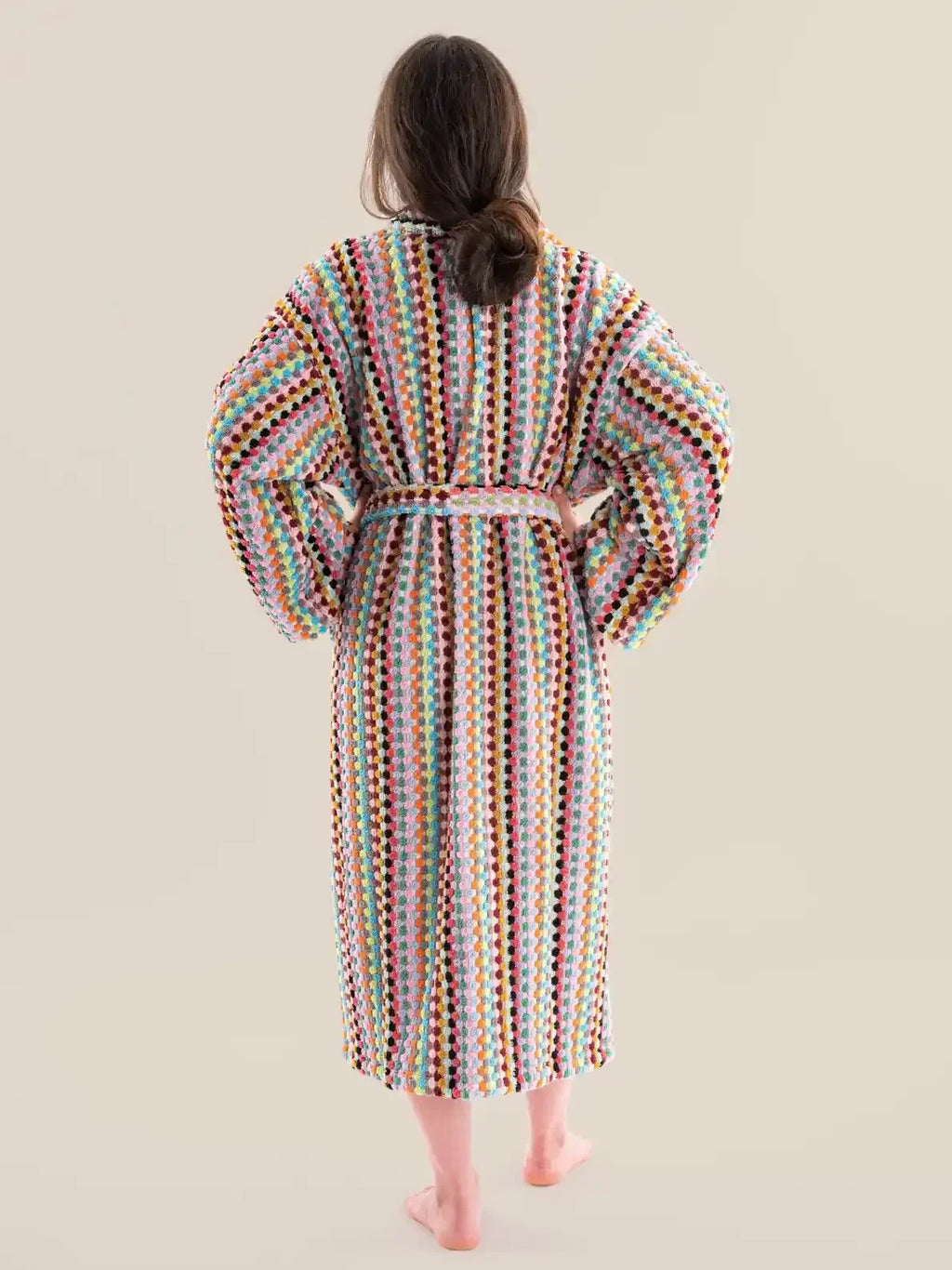 Pom Pom Bathrobe