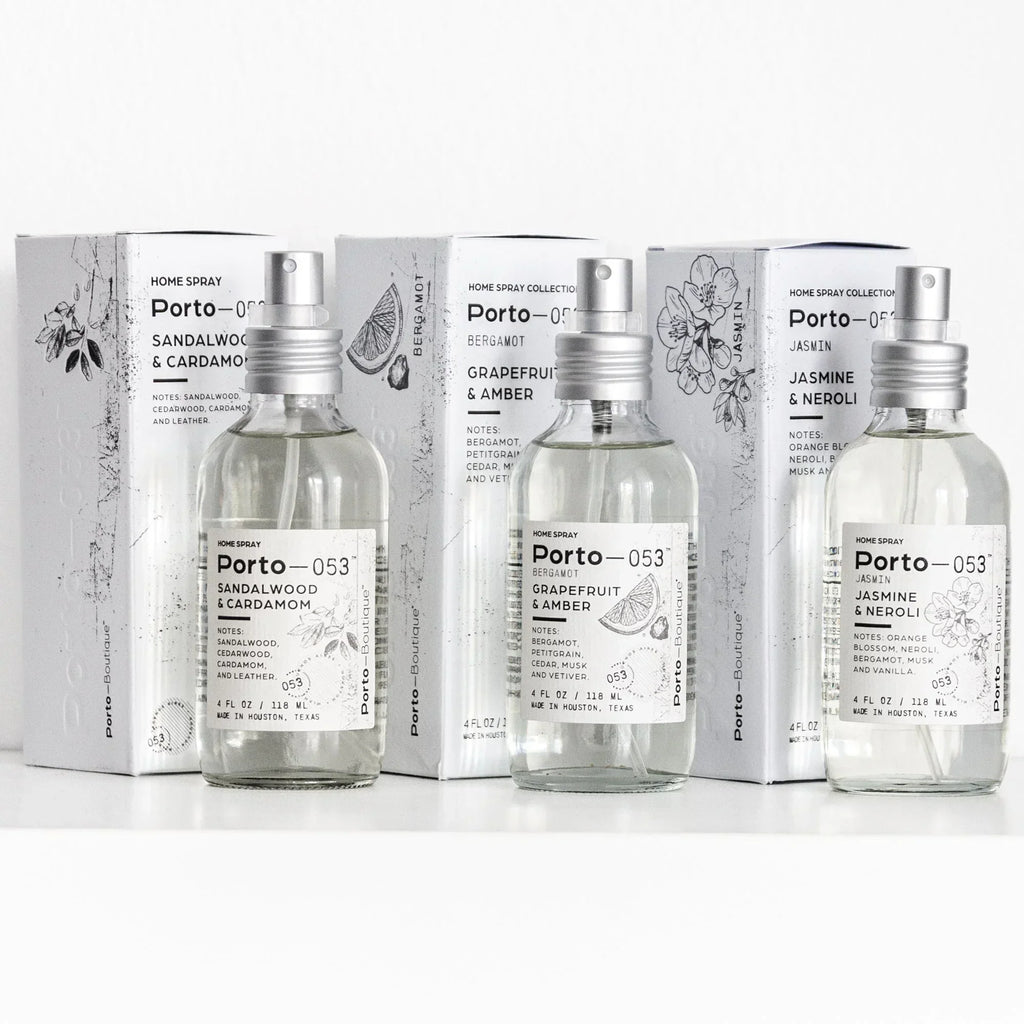 Porto-053 Room Spray — Premium Home Fragrance, Linen & Fabric Freshener | 4 oz