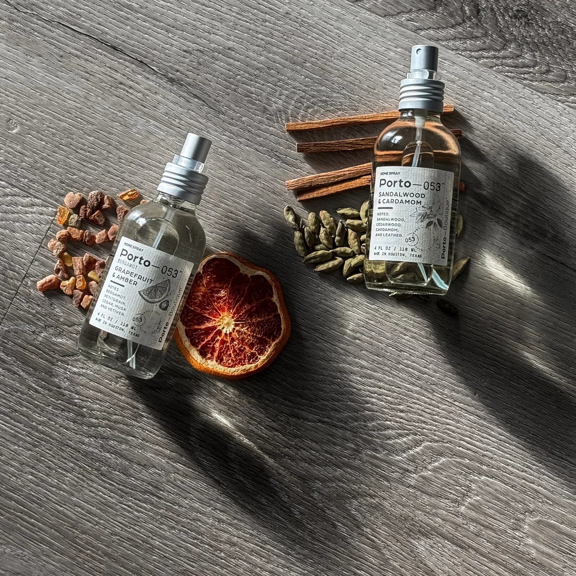 Porto-053 Room Spray — Premium Home Fragrance, Linen & Fabric Freshener | 4 oz
