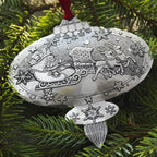 Portraits of Christmas- A Visit From Santa Ornament