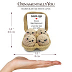 Positivity Eggs Crochet Support Doll, Encouragement Gift for Children and Adults OrnamentallyYou